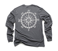 Mariner's Compass Long Sleeve w/ Necklace (FREE Hat w/ 2nd Shirt Purchase!)